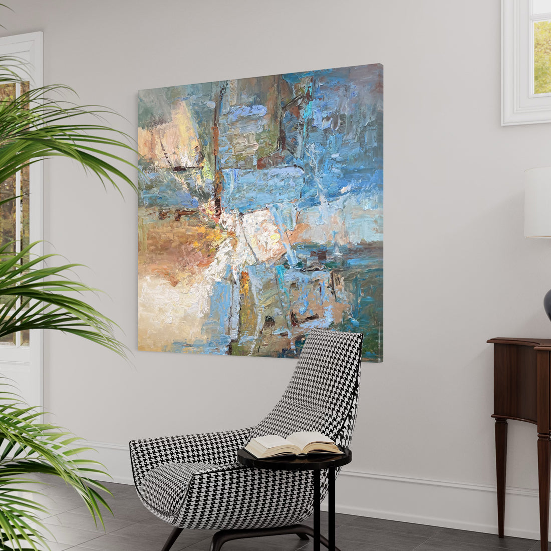 Modern Abstract Canvas Painting