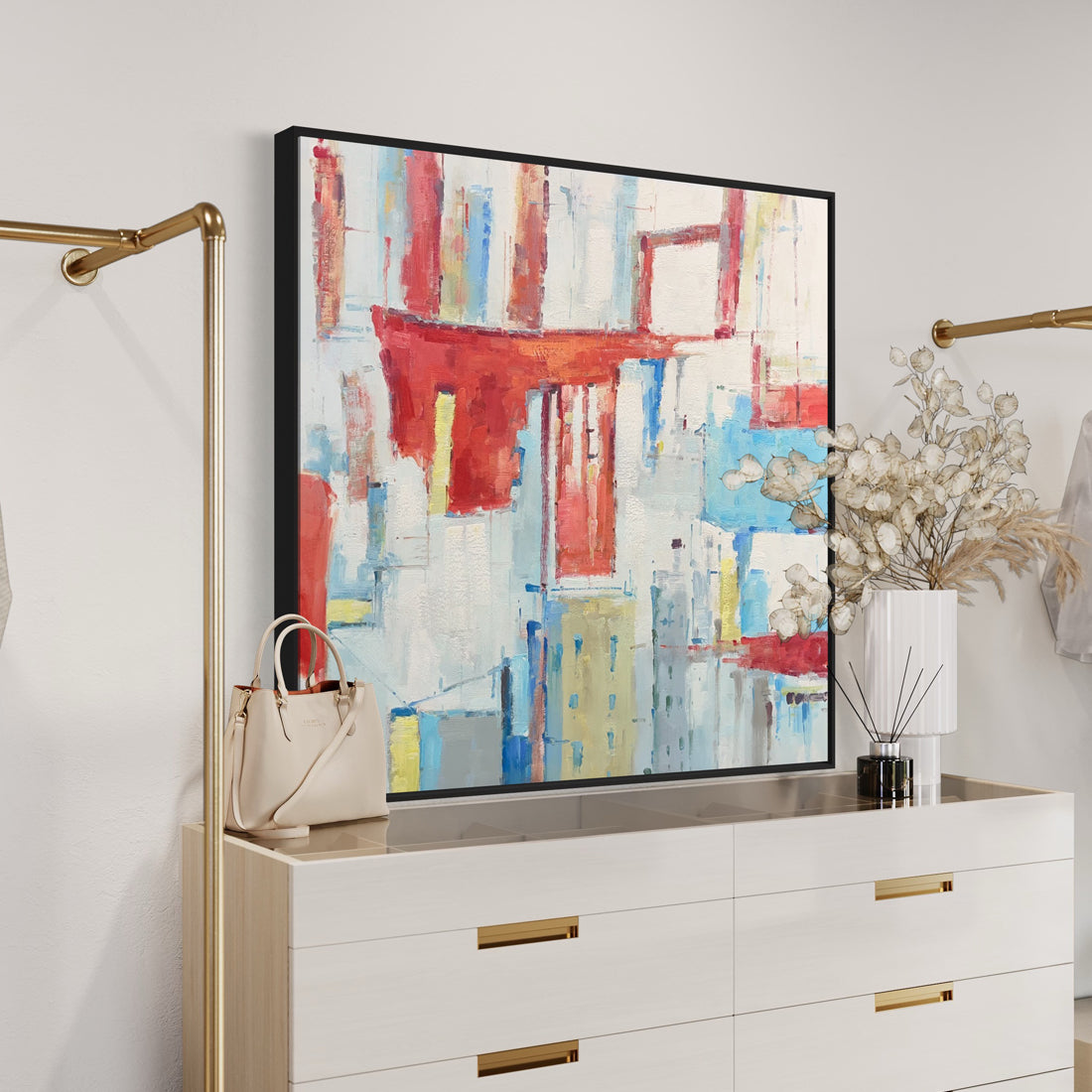 Premium Framed Abstract Artwork