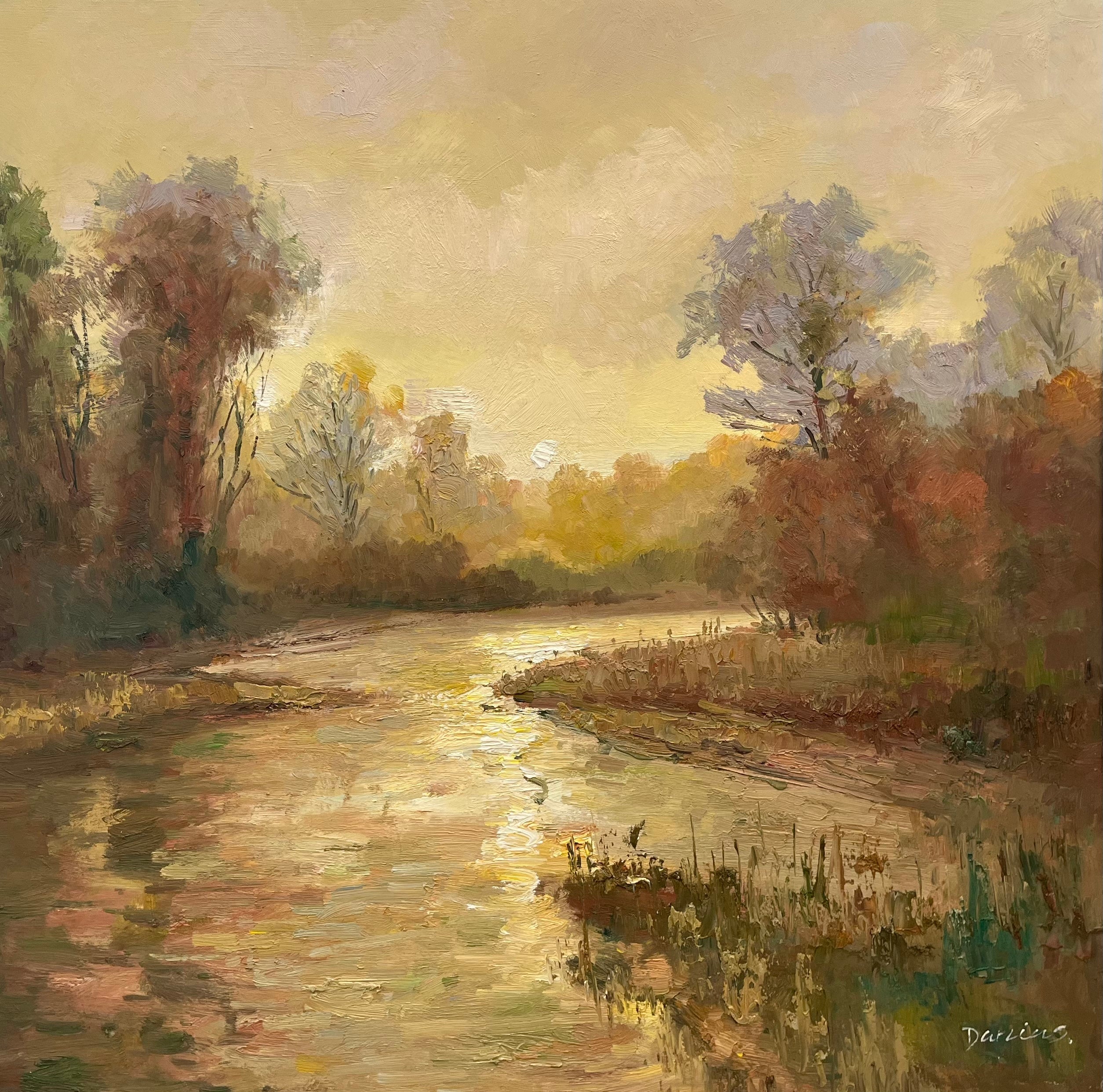 Classic Impressionistic Landscape Painting
