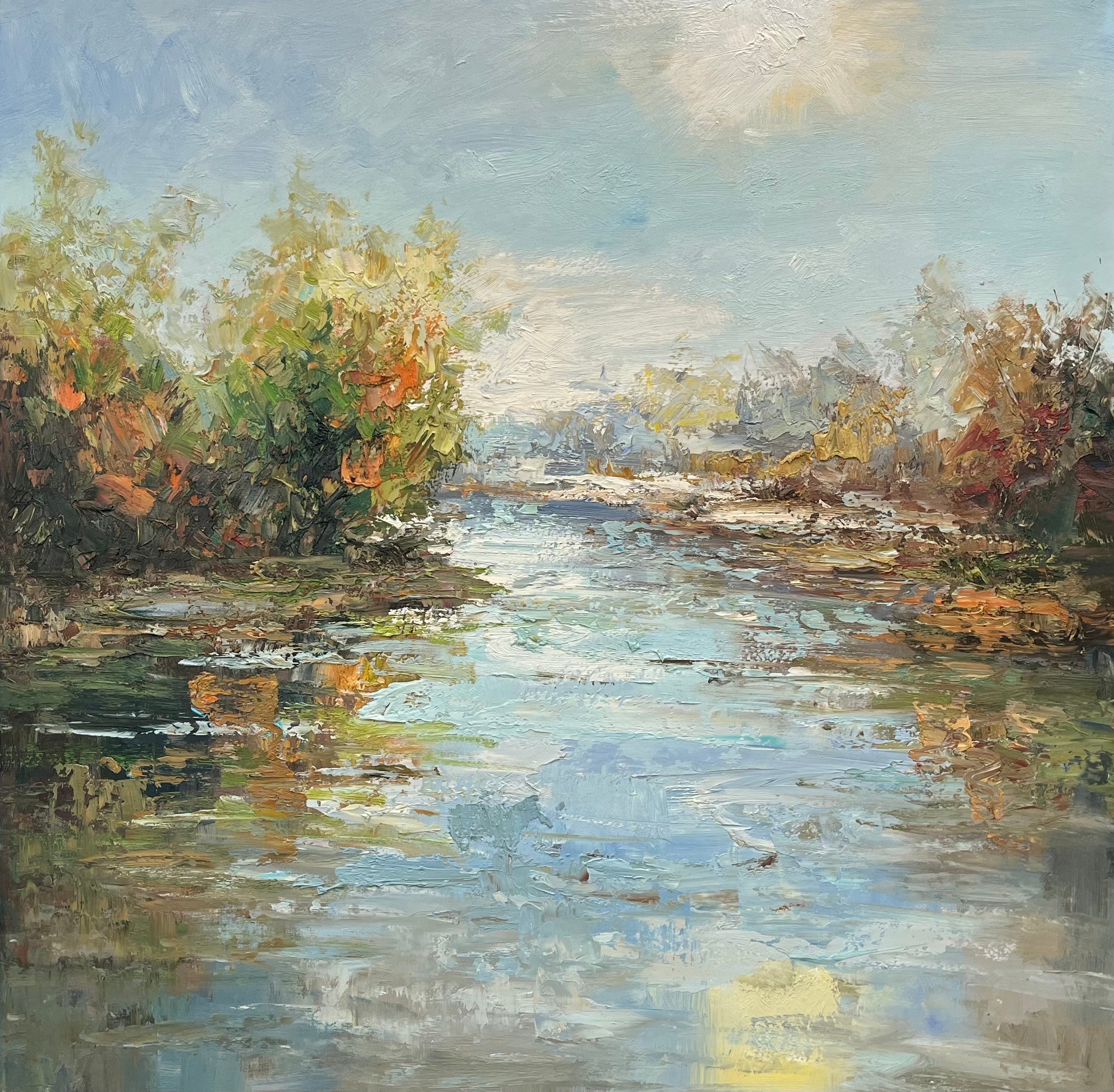 Modern Impressionistic Landscape Painting