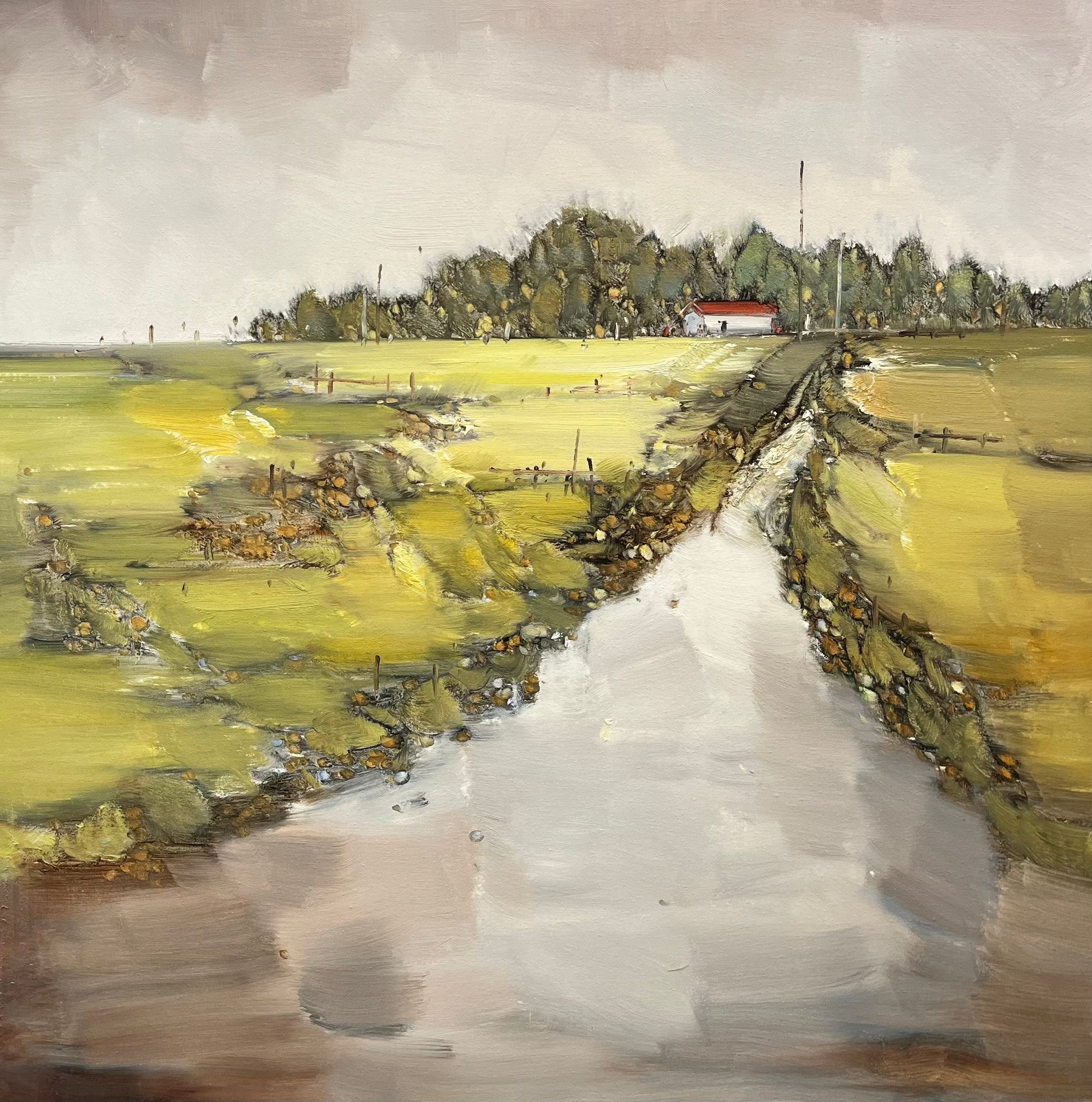 Vintage Landscape Painting