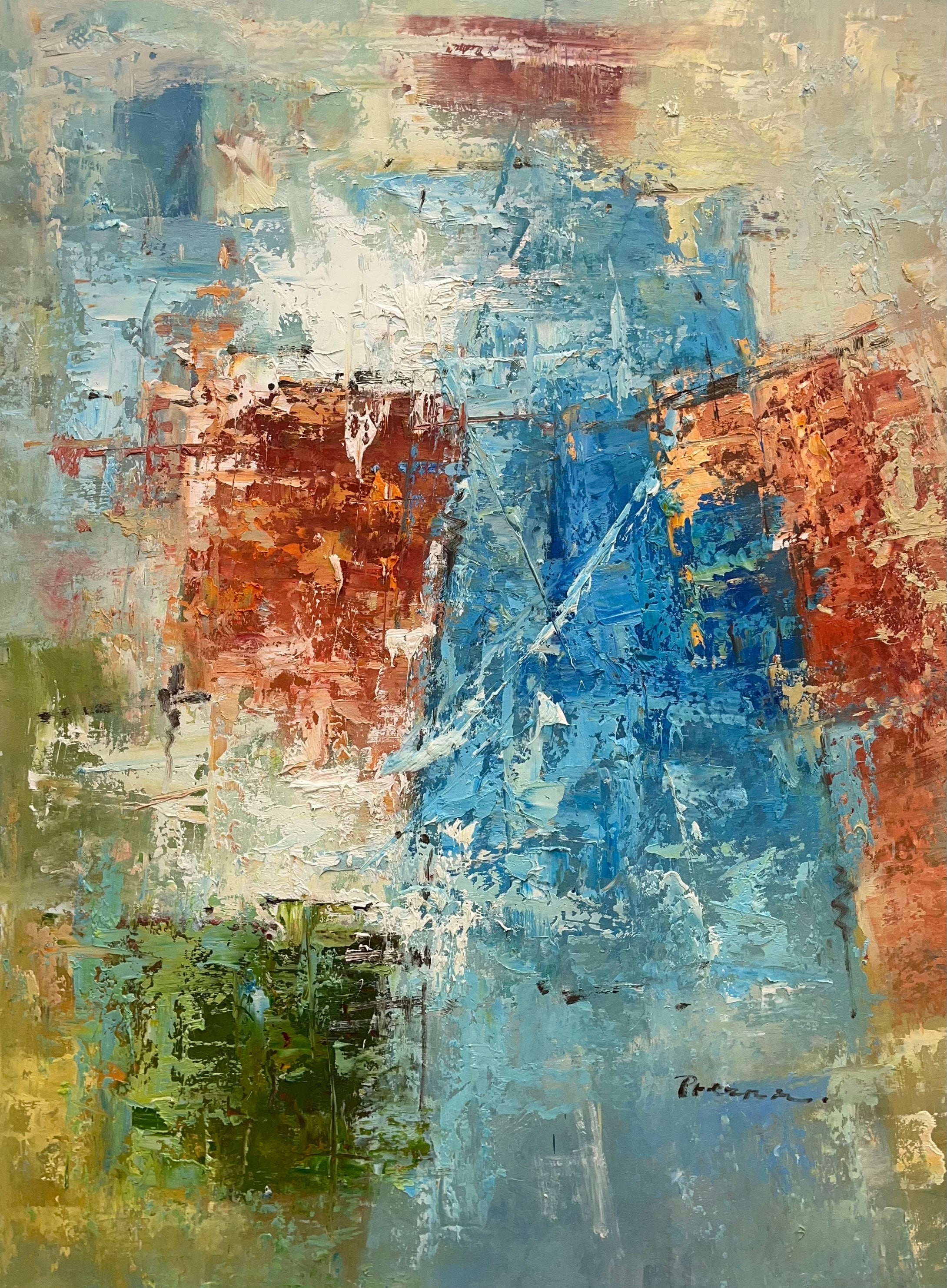 Premium Contemporary Abstract Canvas Painting