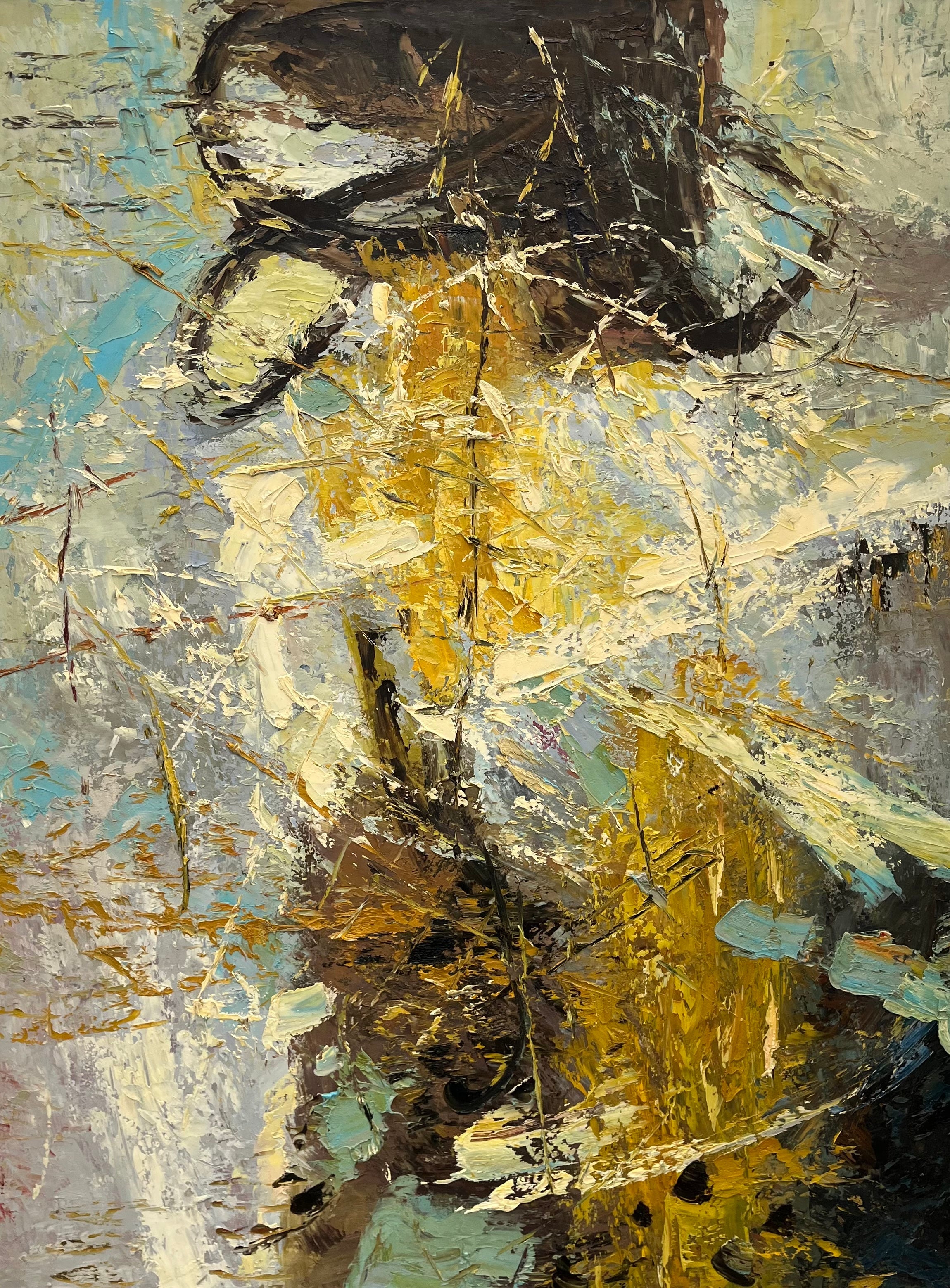 Vintage Contemporary Abstract Wall Art