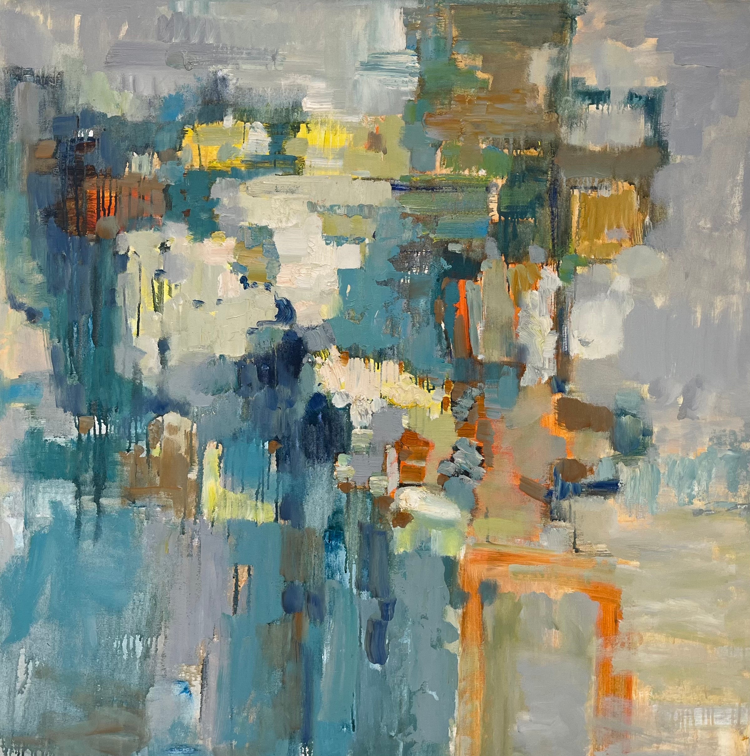 Professional Contemporary Abstract Canvas Painting