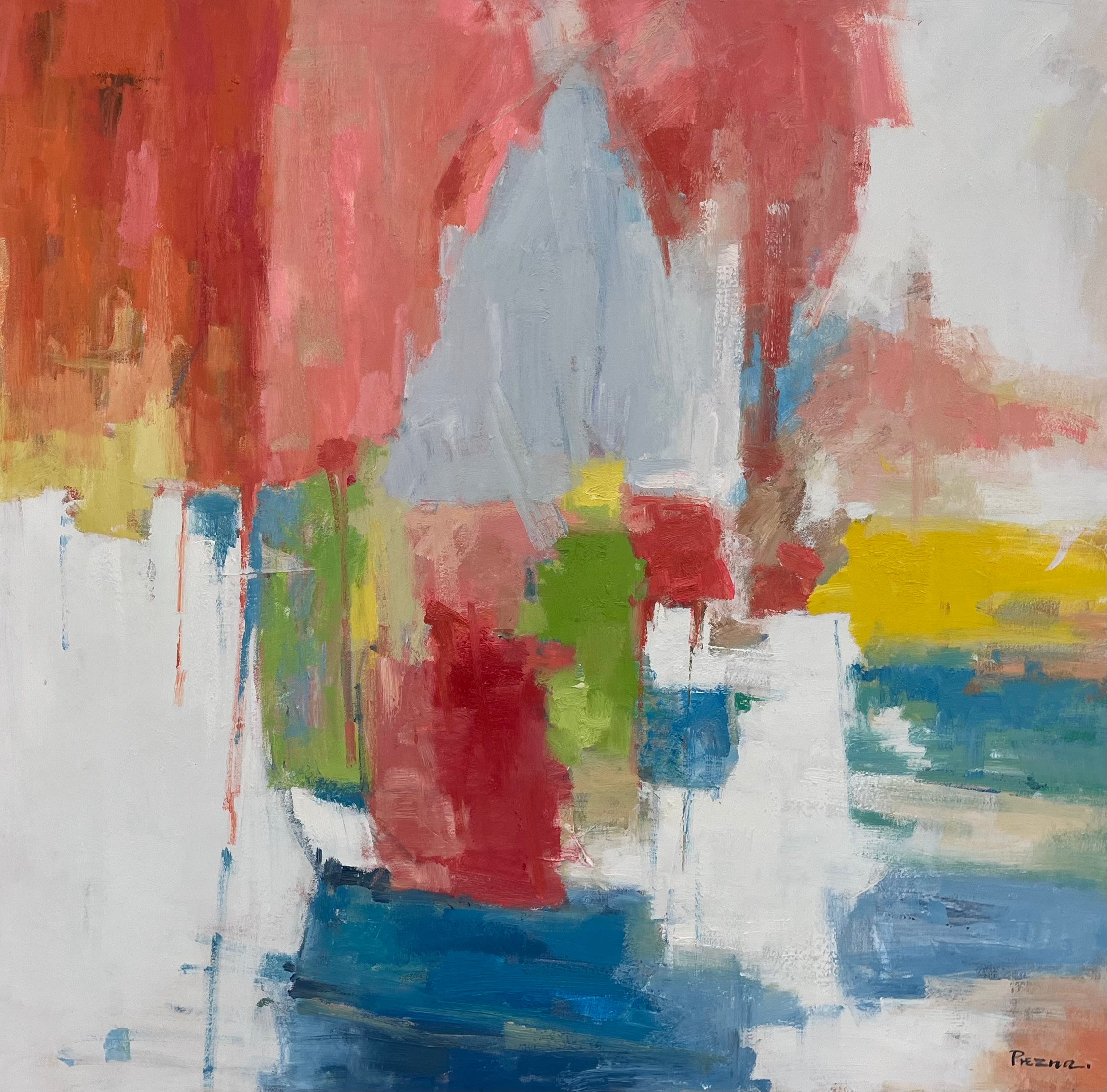 Stylish Contemporary Abstract Canvas Painting