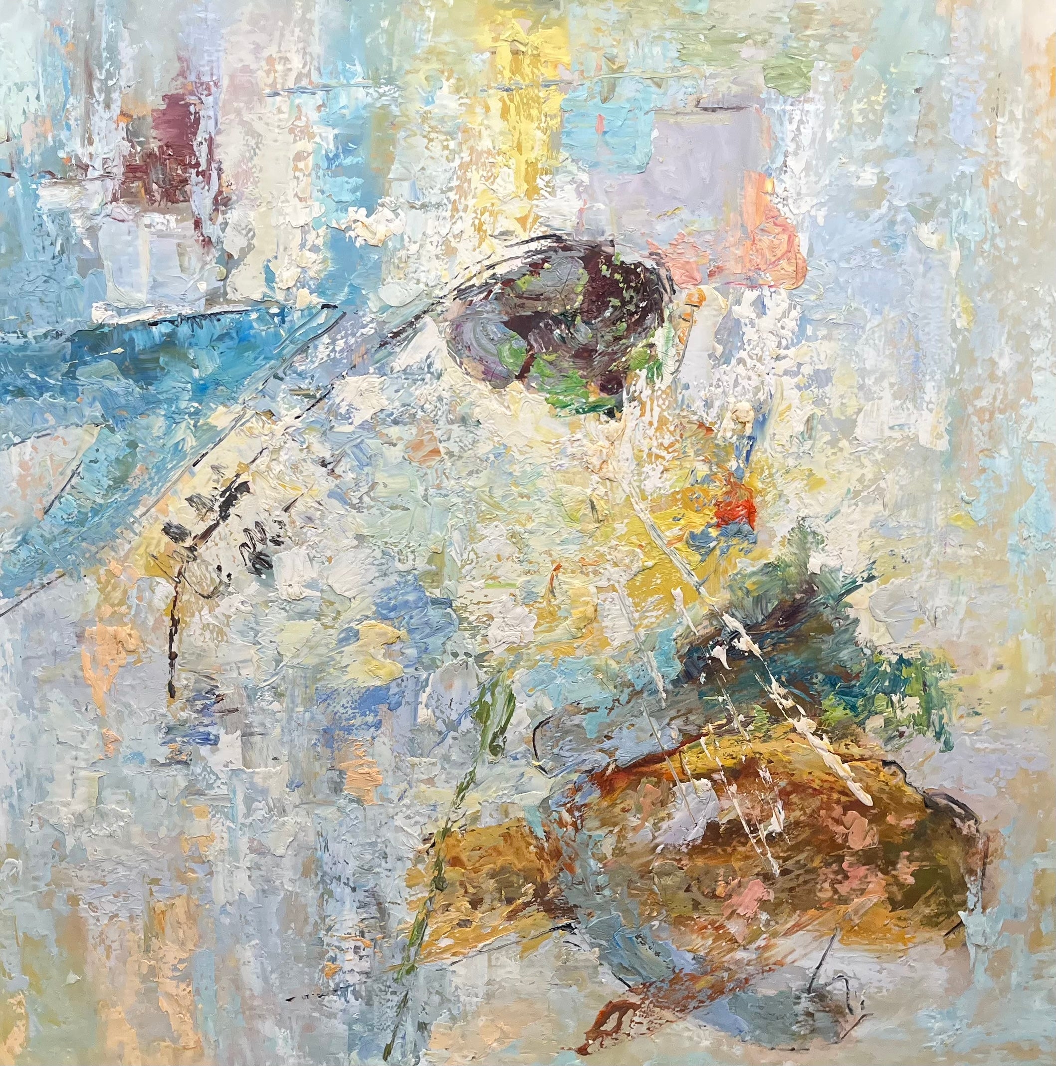 Modern Contemporary Abstract Canvas Painting